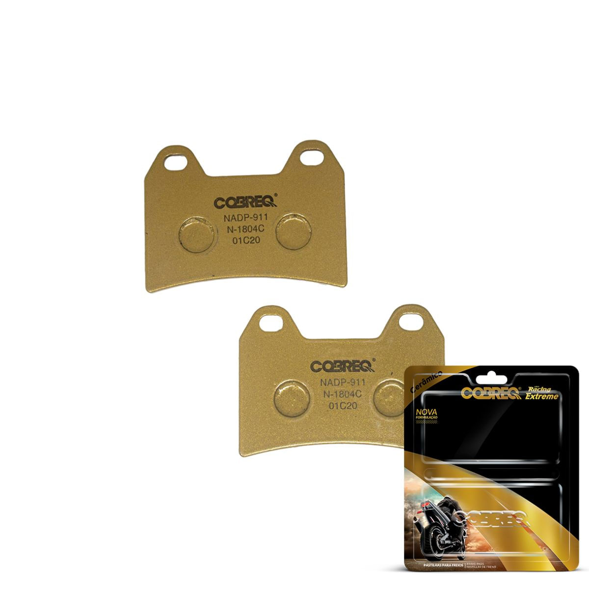 N1804C - Pastilha Freio Dianteira Ceramica - Ducati S 1100 09