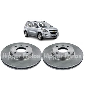 Par Disco De Freio Spin 1.8 2017 2018 2019 2020 2021 2022