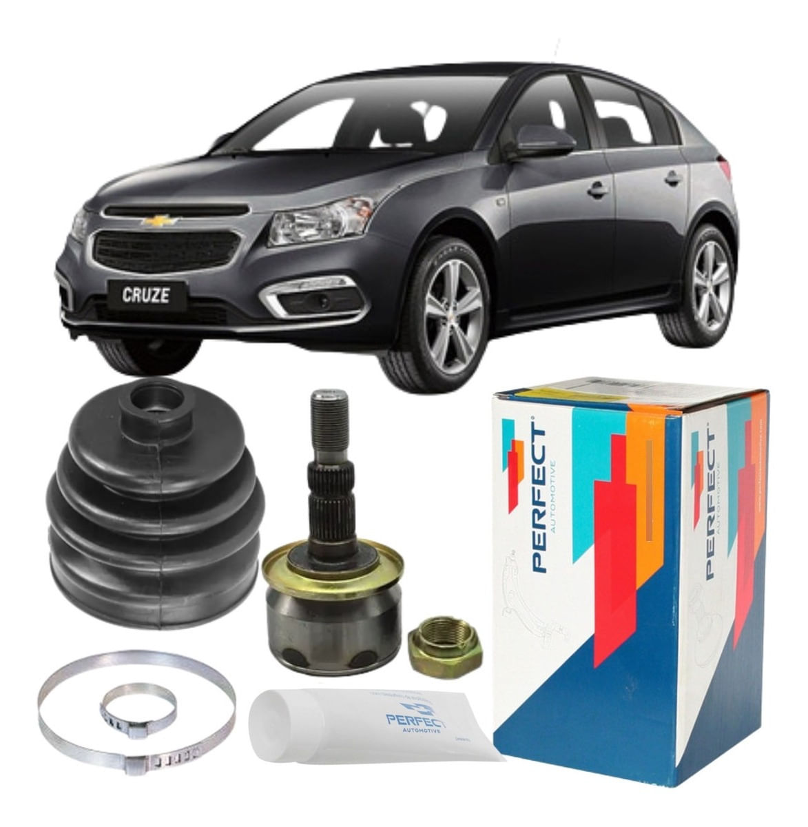 Junta Homocinética Cruze 1.8 16V 2012 a 2016 Manual 23x33