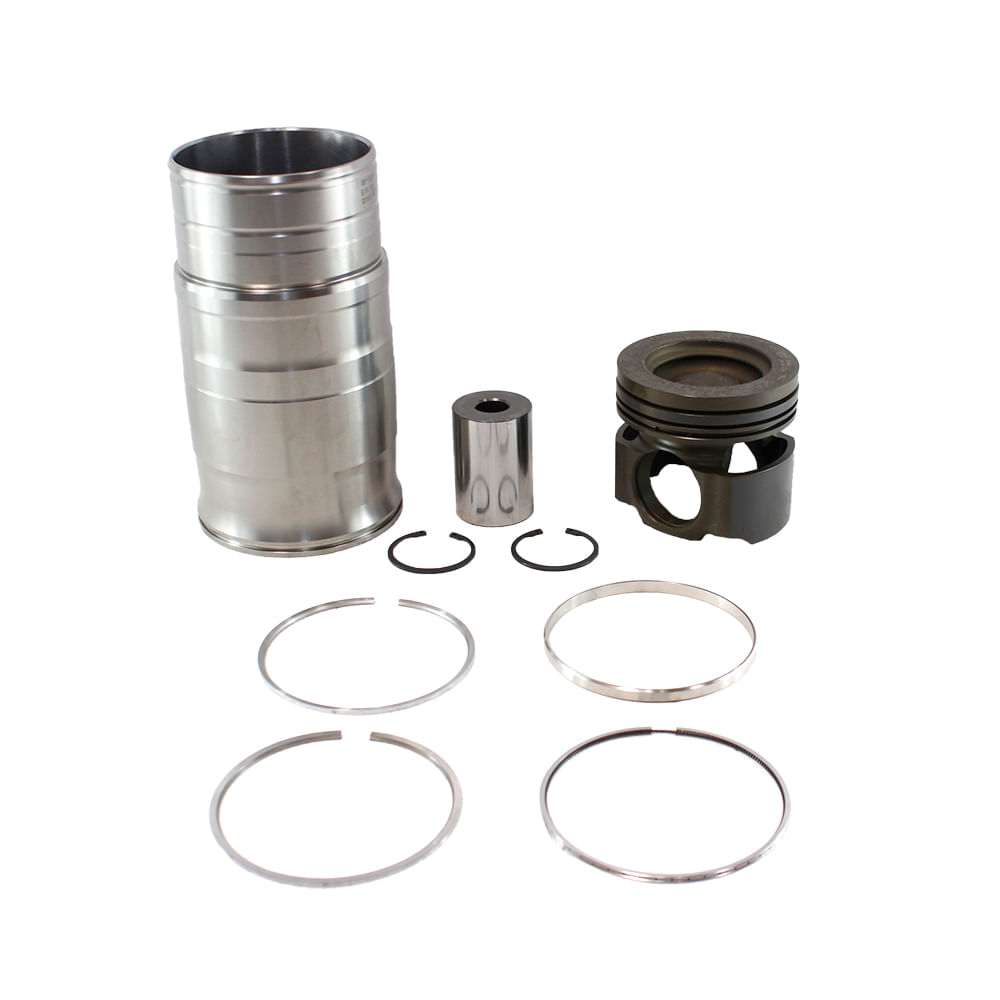 Kit Camisa Pistão Anéis Scania 2012-2019 Metal Leve K9720 Std