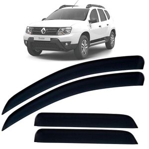 Calha de Chuva TG Poli Renault Duster 11/18 E Oroch 15/18 4 Portas